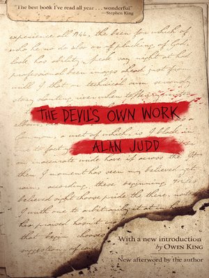 cover image of The Devil's Own Work